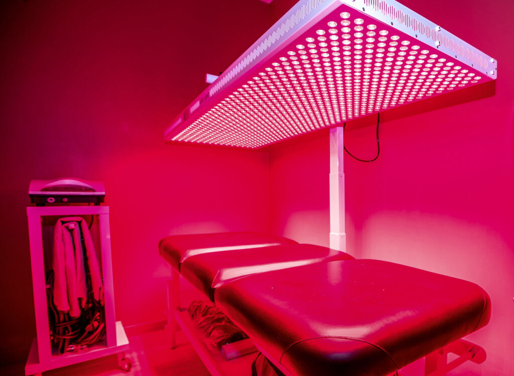 Studio Myofit à Quimper - Thérapie par la lumière rouge